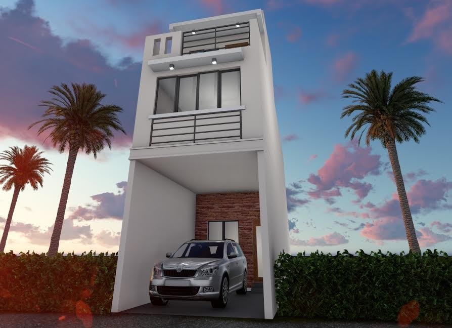 2 Storey with Roofdeck Residential House